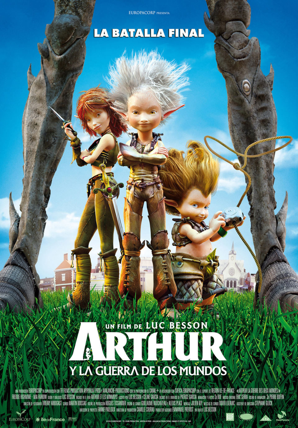 Poster of Arthur and the Two Worlds War - España