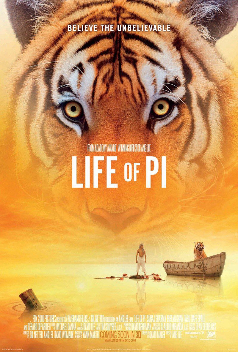 Poster of Life of Pi - EEUU