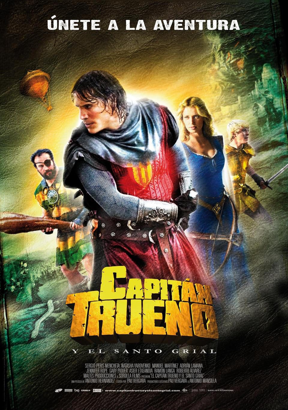 Poster of Capitán Trueno y el Santo Grial - España #2