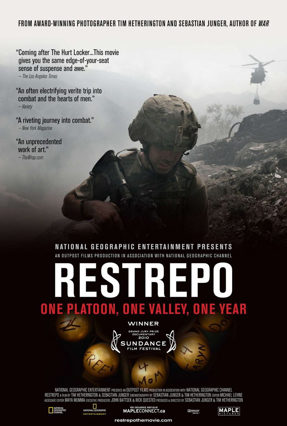 Poster of Restrepo - Estados Unidos