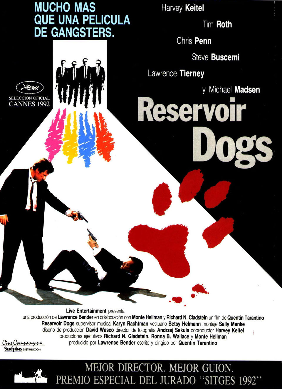 Poster of Reservoir Dogs - España