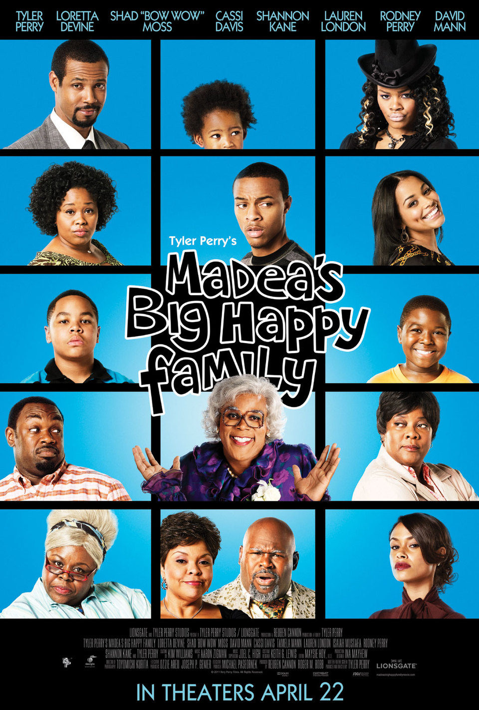 Poster of Madea's Big Happy Family - Estados Unidos