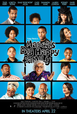 Poster Madea's Big Happy Family