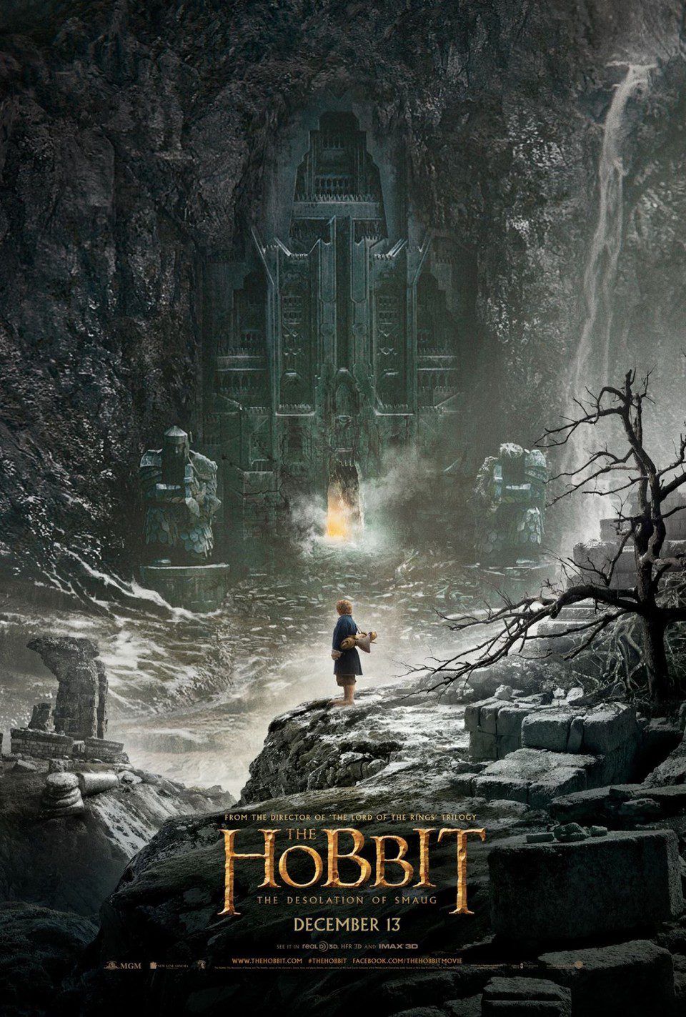 Poster of The Hobbit: The Desolation of Smaug - Teaser EEUU