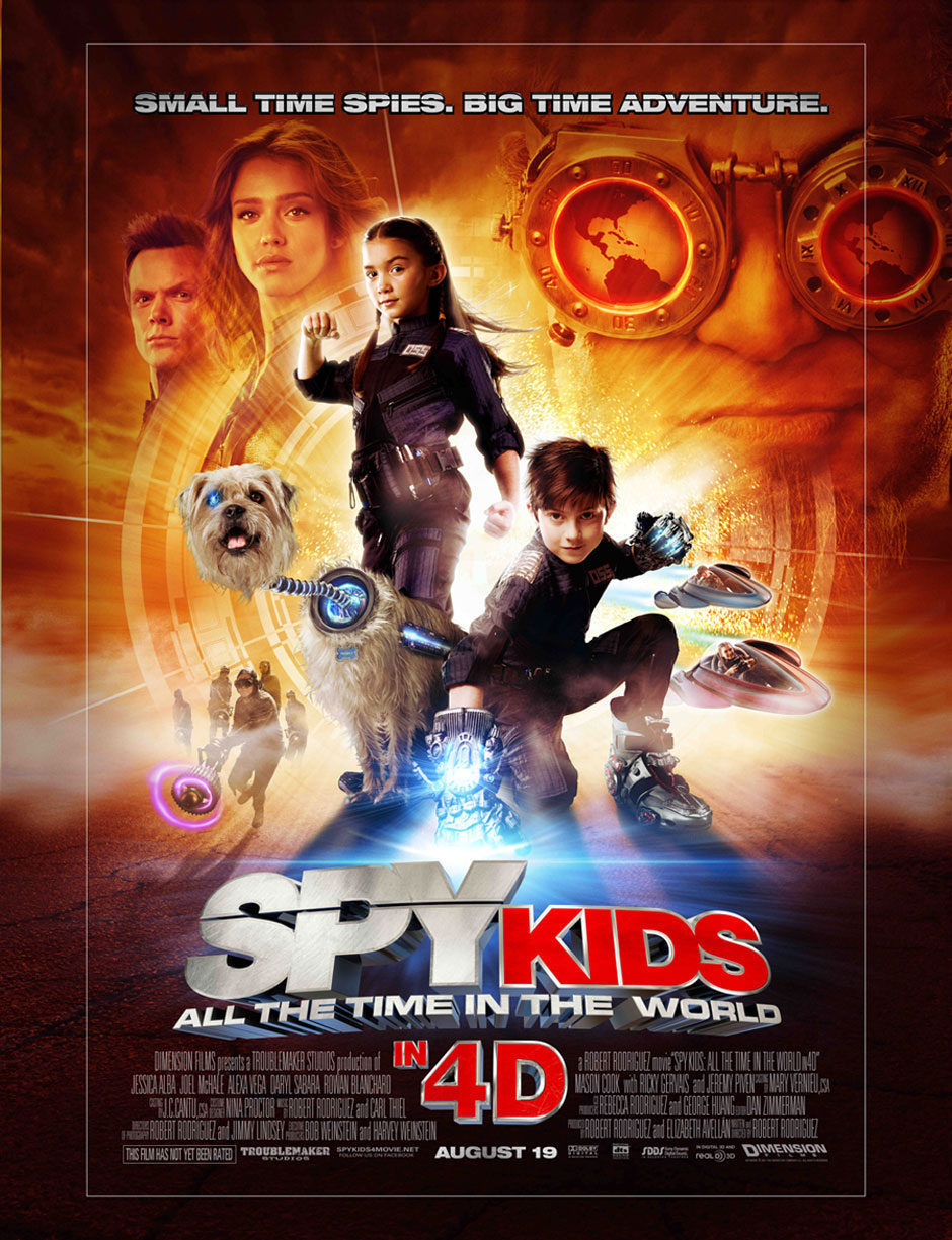 Poster of Spy Kids 4: All the Time in the World - Estados Unidos