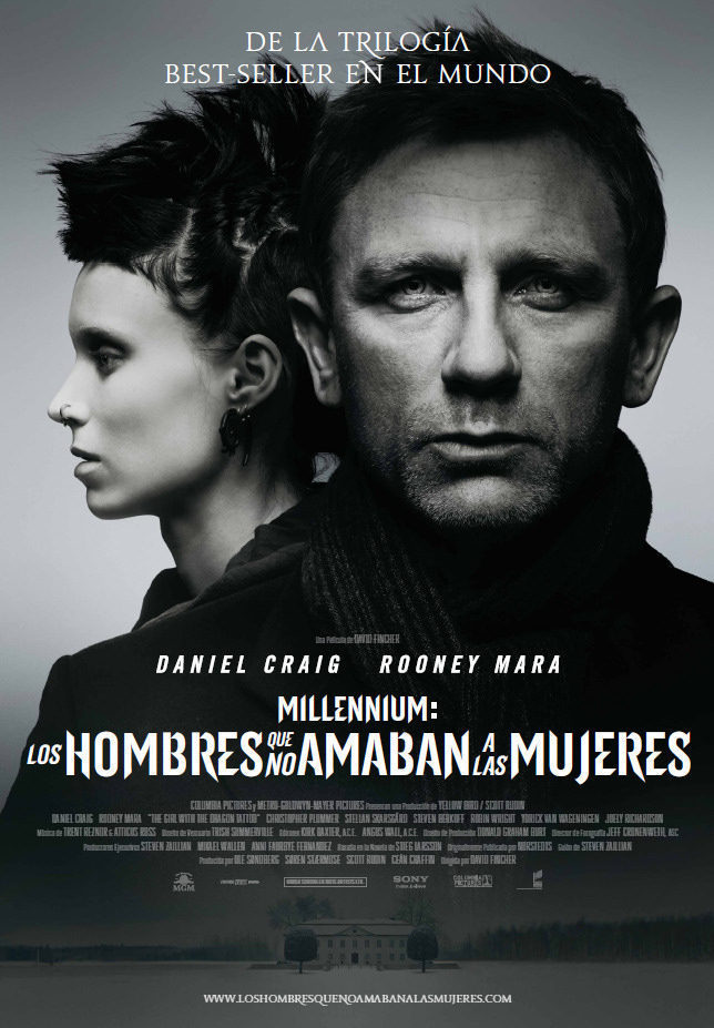 Poster of The Girl with the Dragon Tattoo - España #2