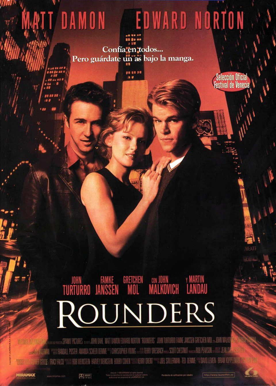Poster of Rounders - España