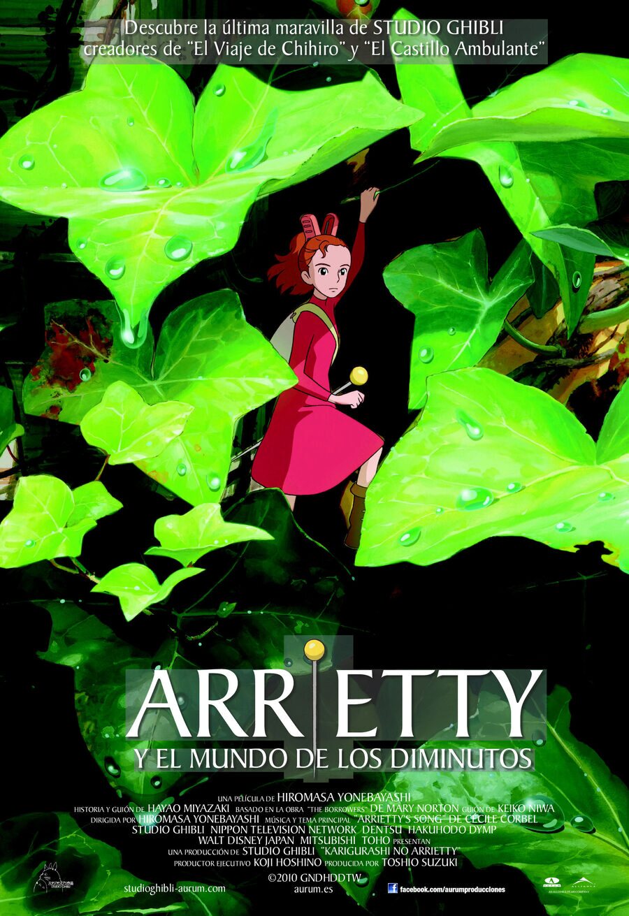 Poster of The Secret World of Arrietty - España