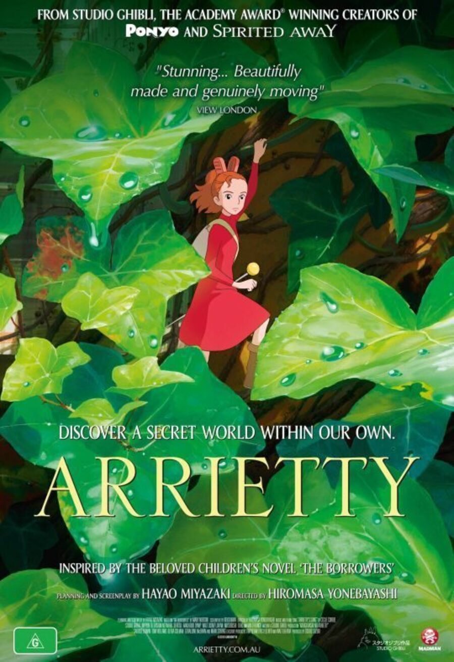 Poster of The Secret World of Arrietty - Reino Unido