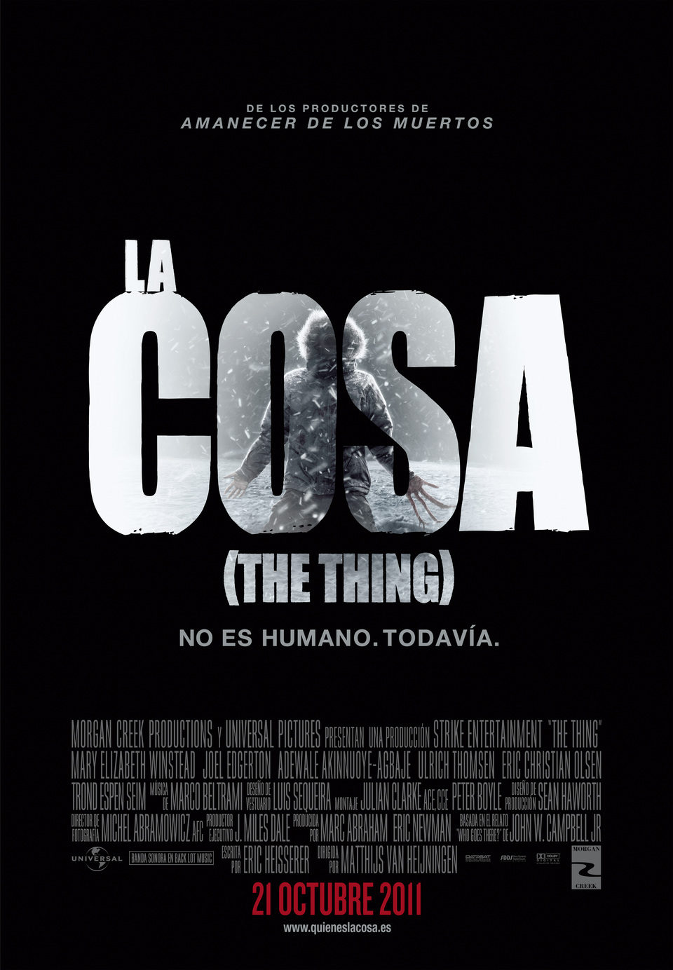 Poster of The Thing - España