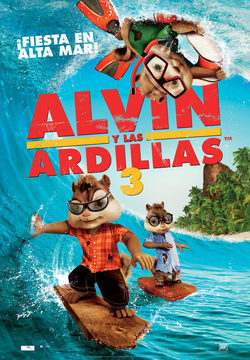 Poster Alvin and the Chipmunks 3: Chipwrecked