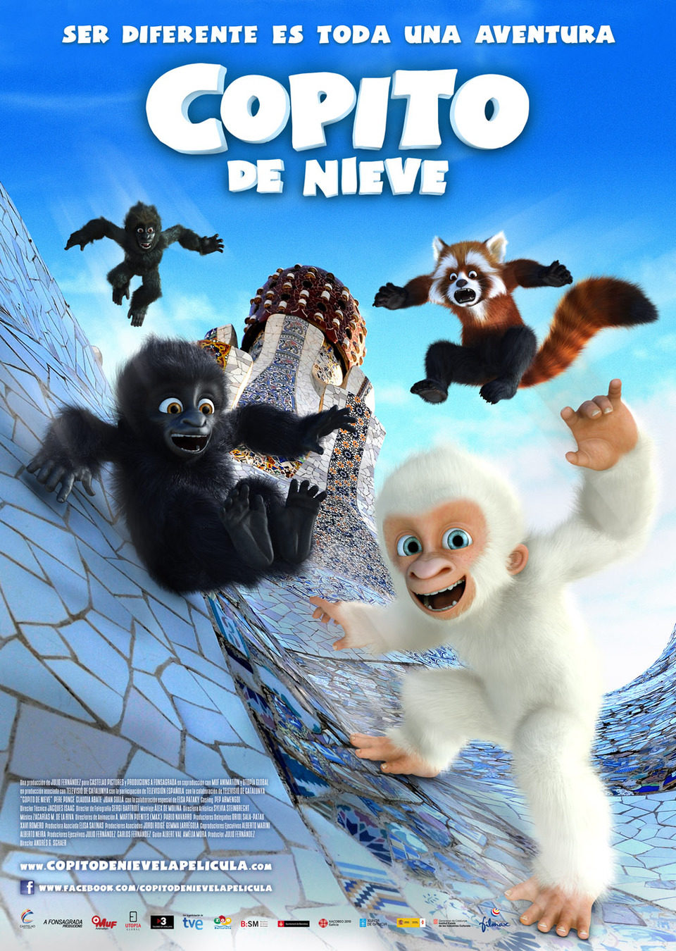 Poster of Snowflake, the White Gorilla - España