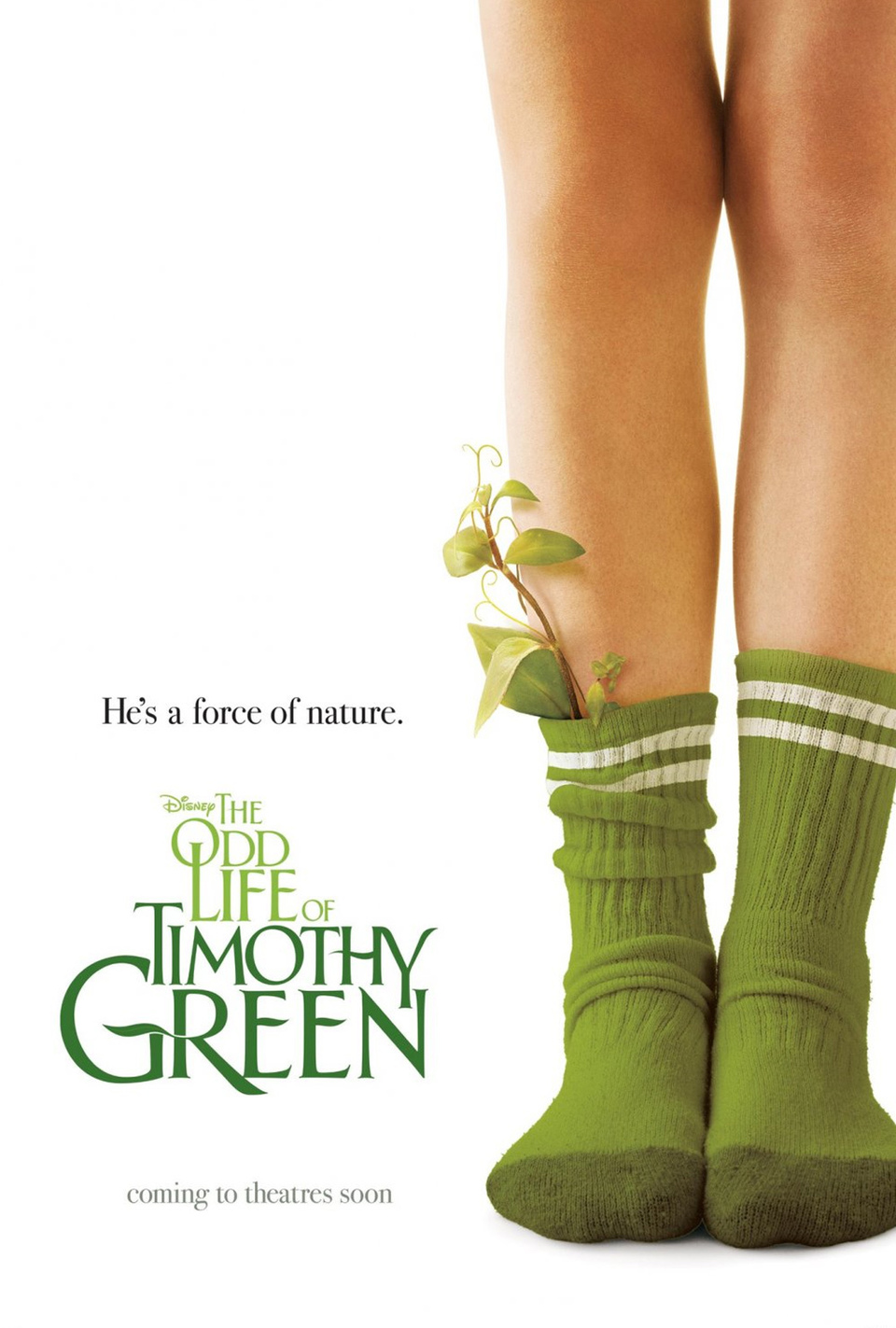 Poster of The odd life of Timothy Green - EEUU