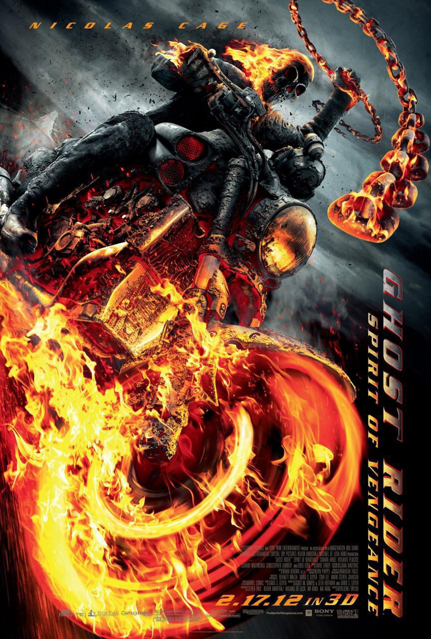 Poster of Ghost Rider: Spirit of Vengeance - EEUU