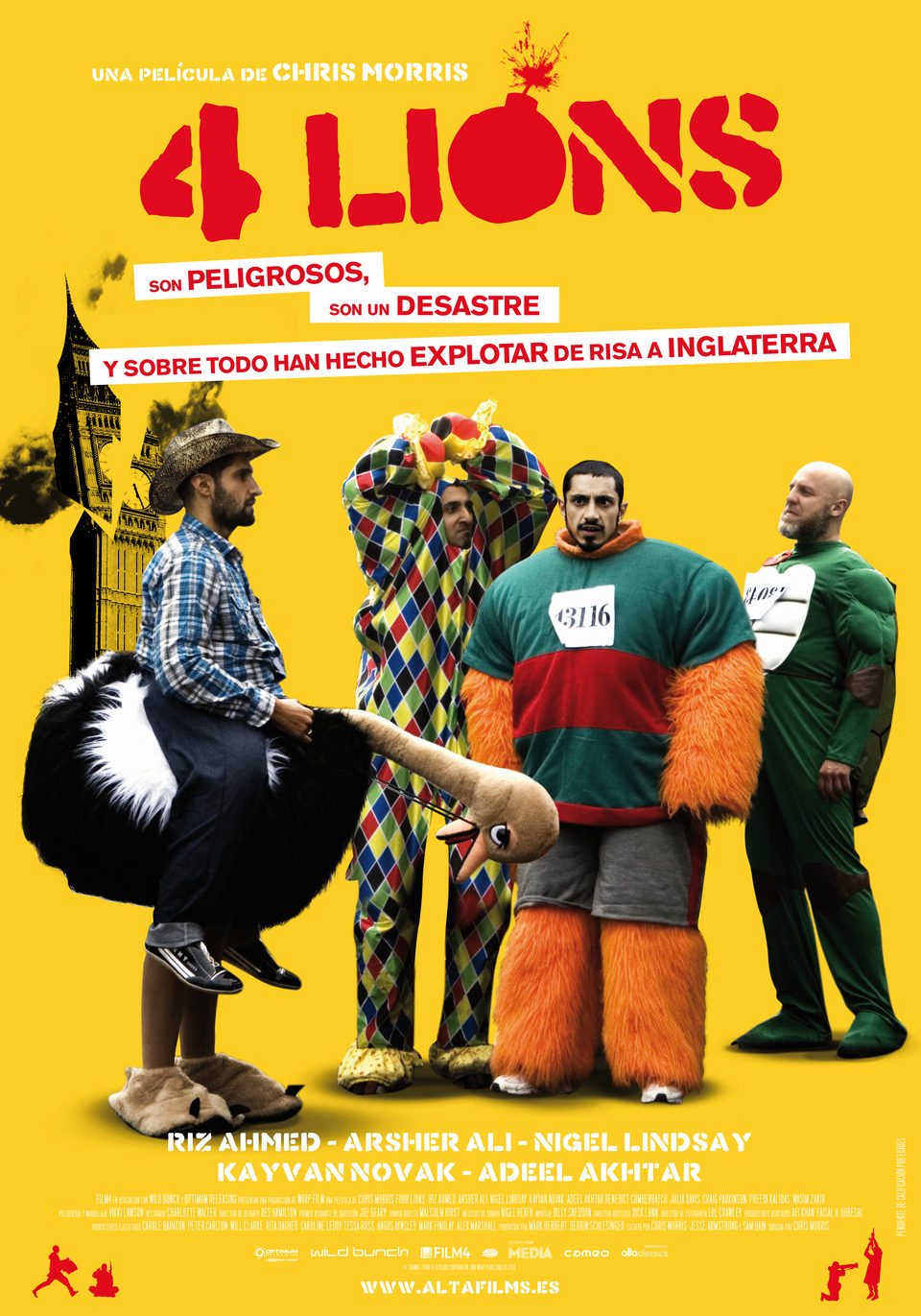 Poster of Four Lions - España
