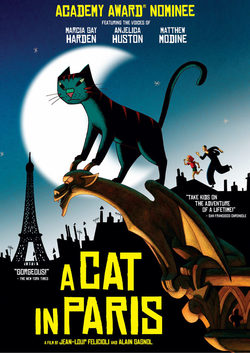 Poster A Cat in Paris