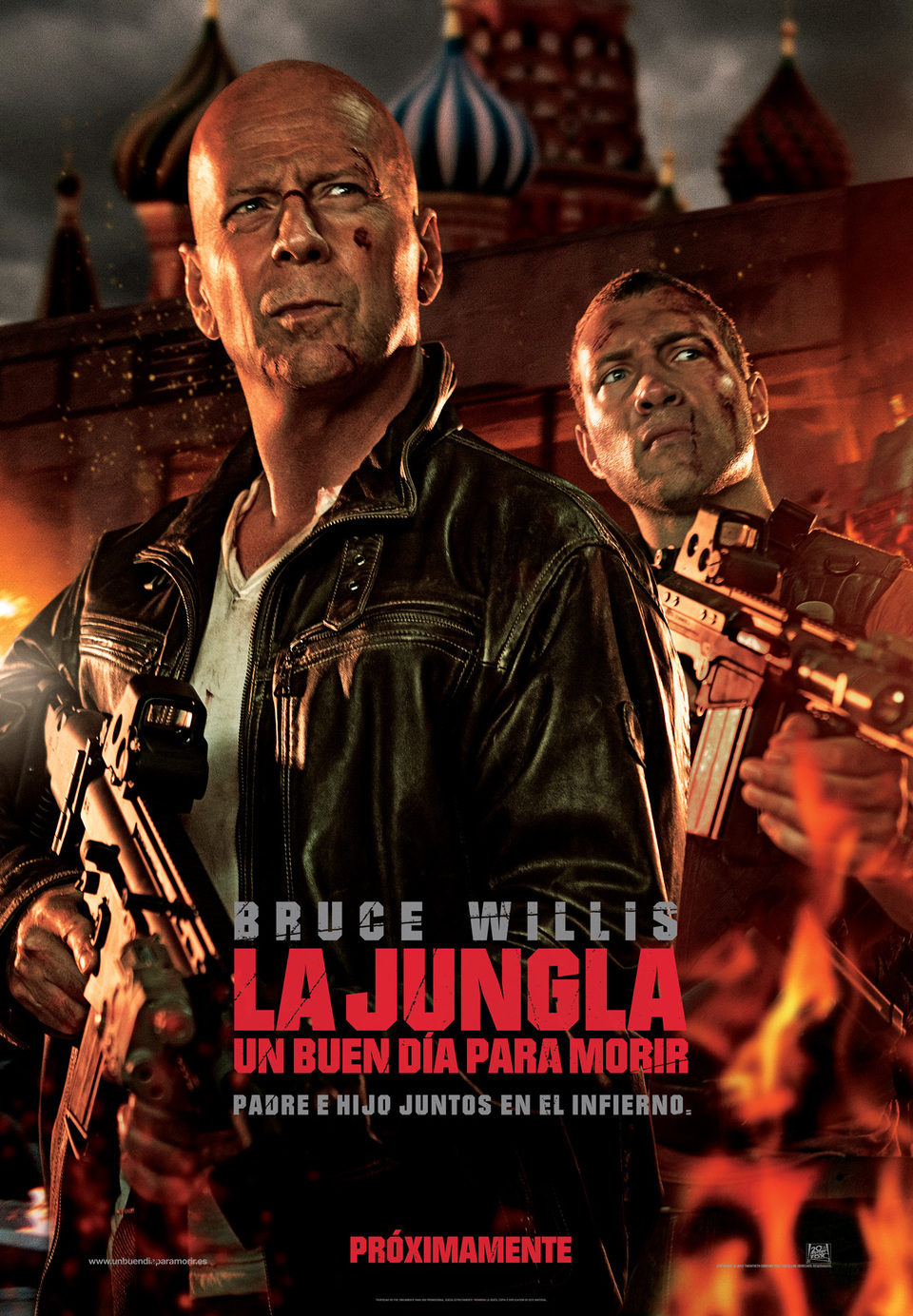 Poster of A Good Day to Die Hard - España