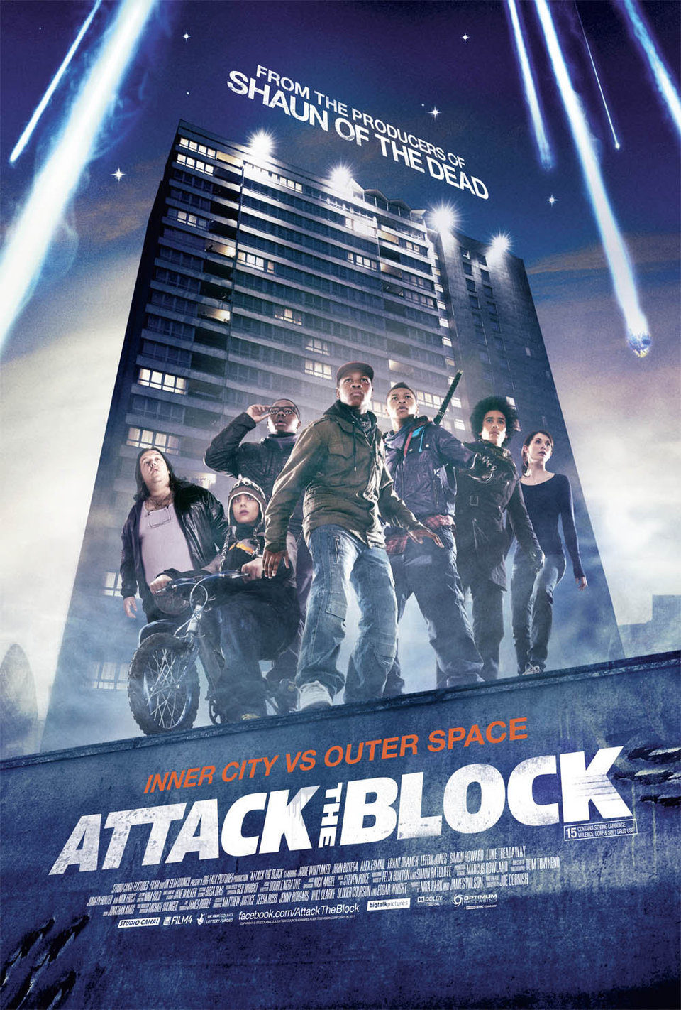 Poster of Attack the Block - Reino Unido