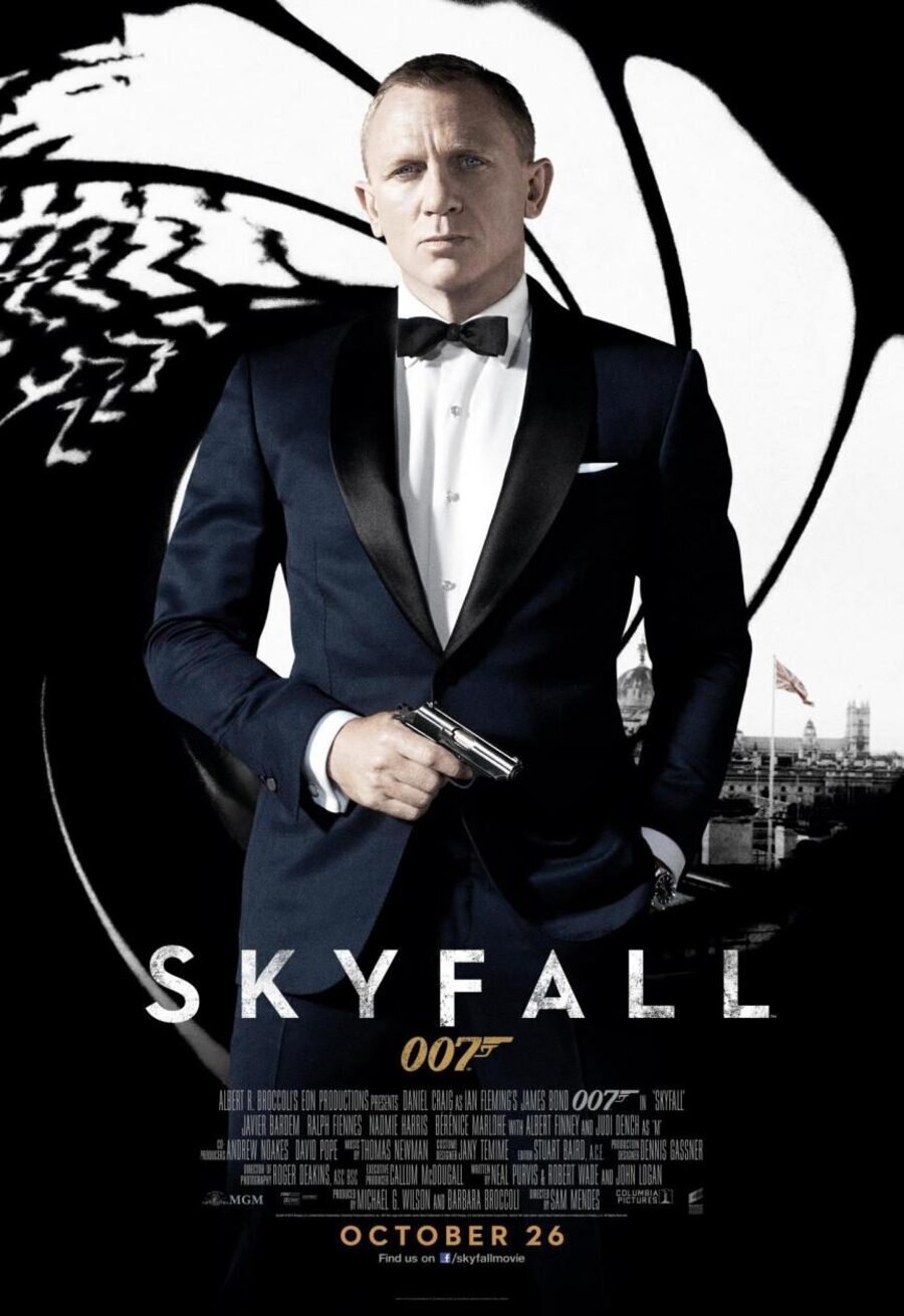 Poster of Skyfall - Reino Unido