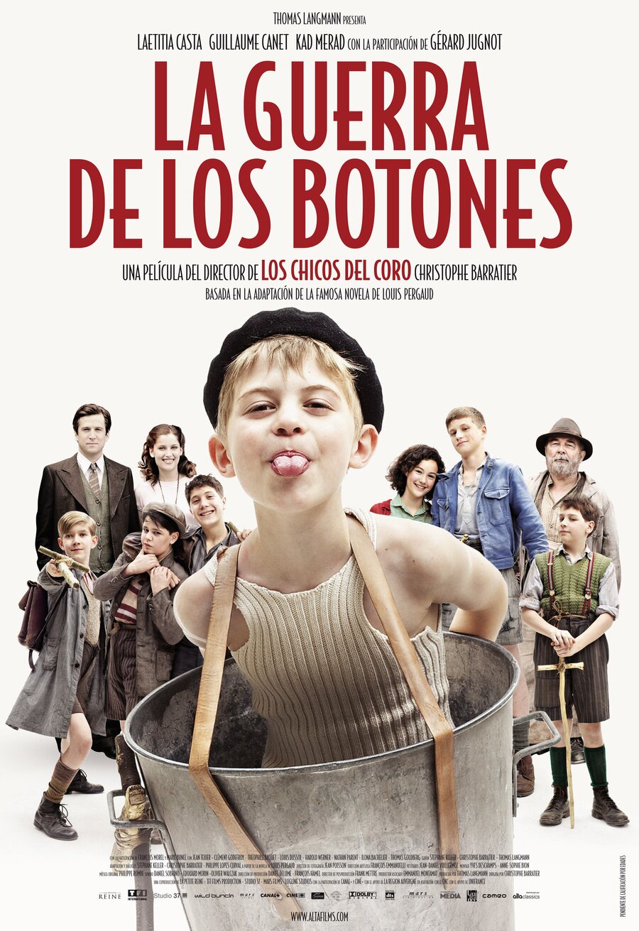 Poster of War of the Buttons - España