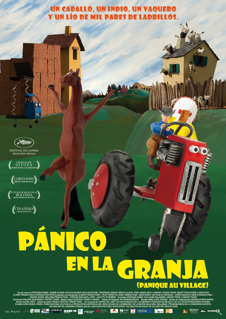Poster of A Town Called Panic - España