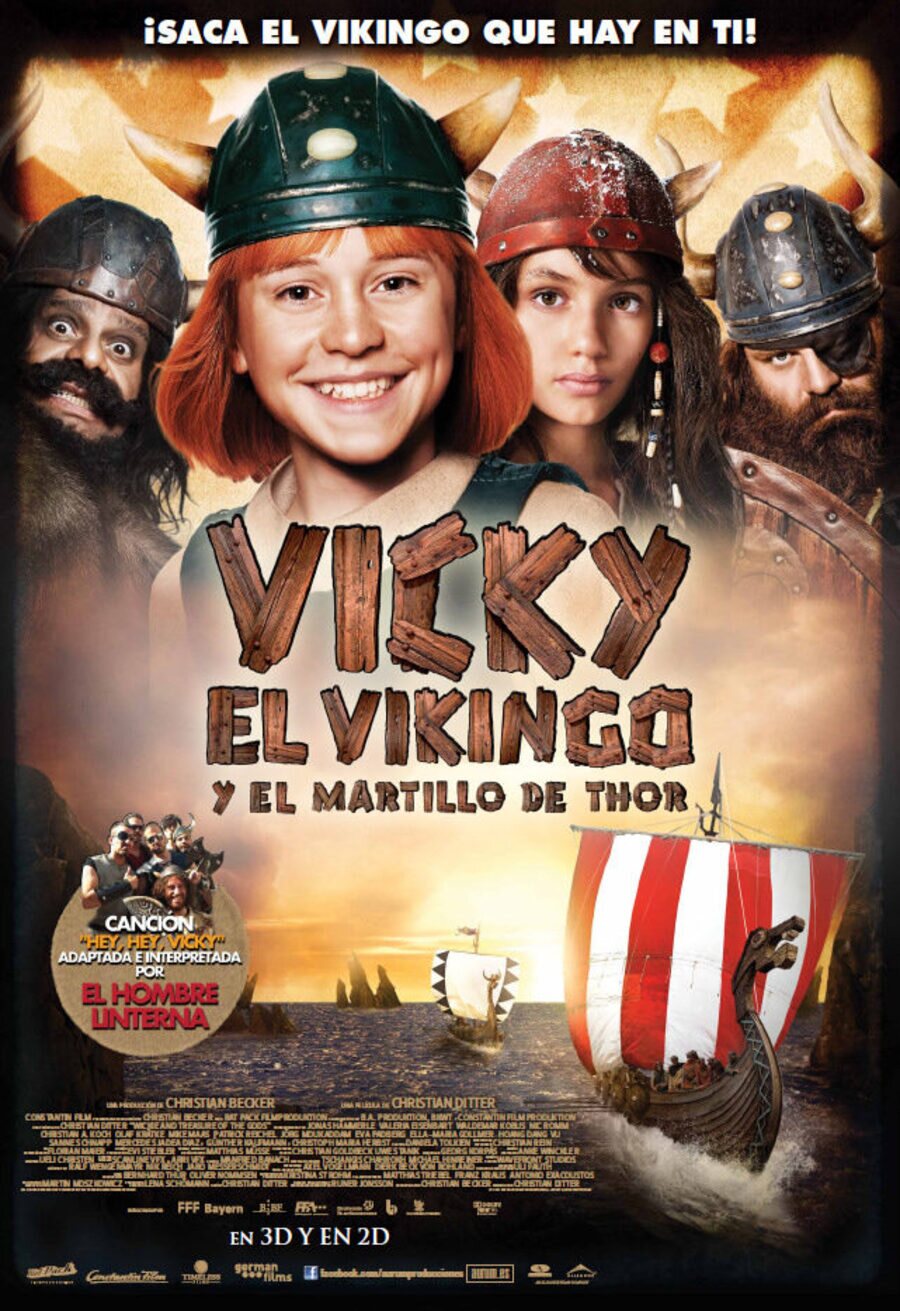 Poster of Vicky and the Treasure of the Gods - España #2