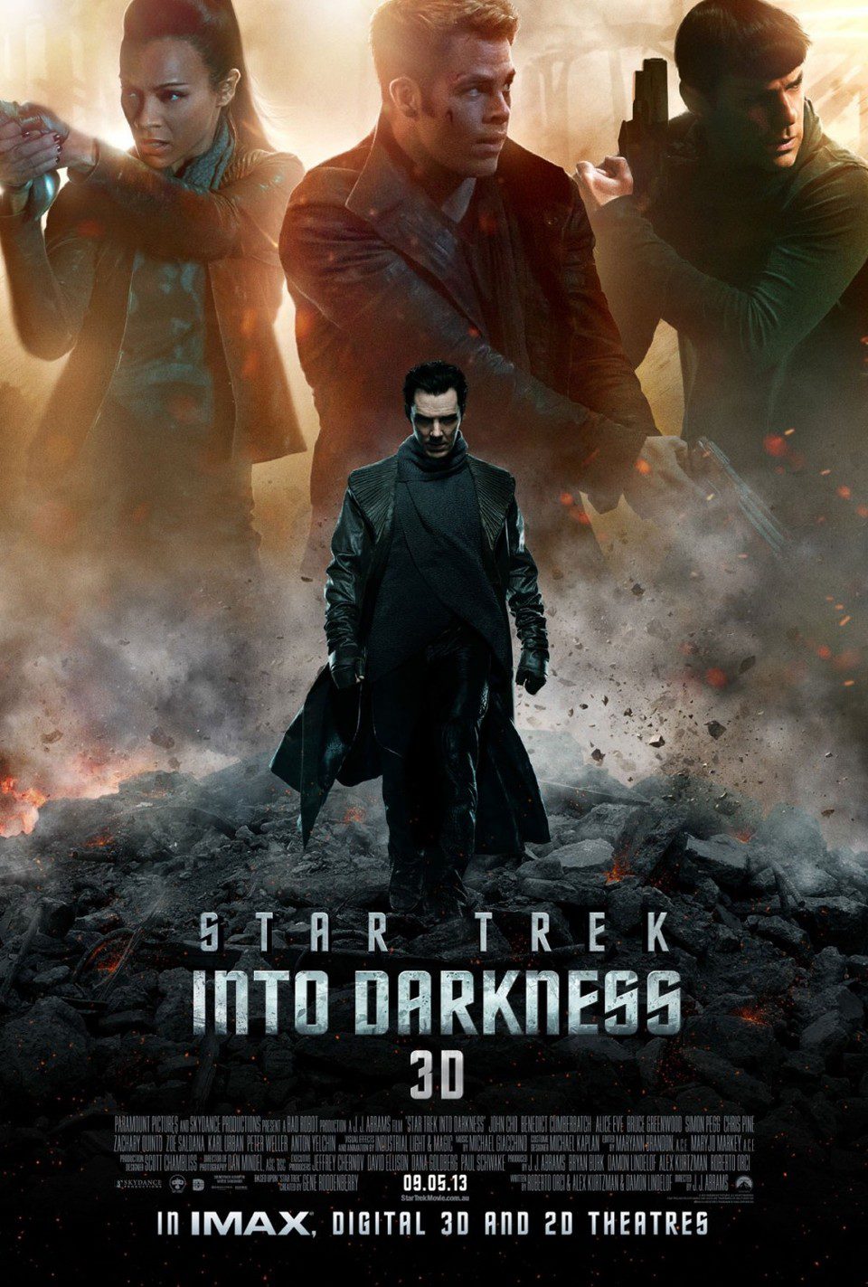 Poster of Star Trek Into Darkness - EEUU 3