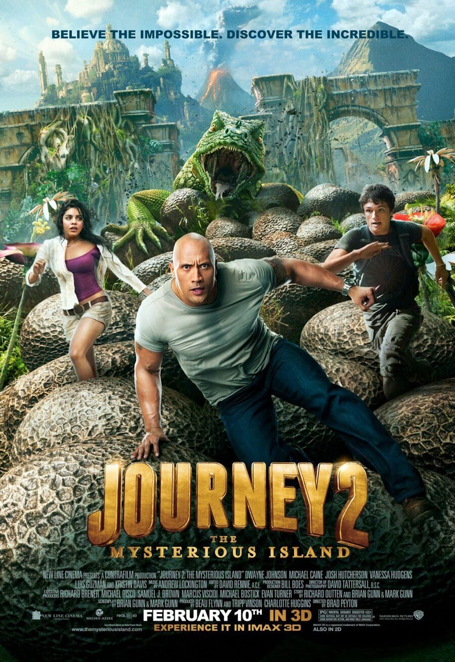 Poster of Journey 2: The Mysterious Island - EEUU