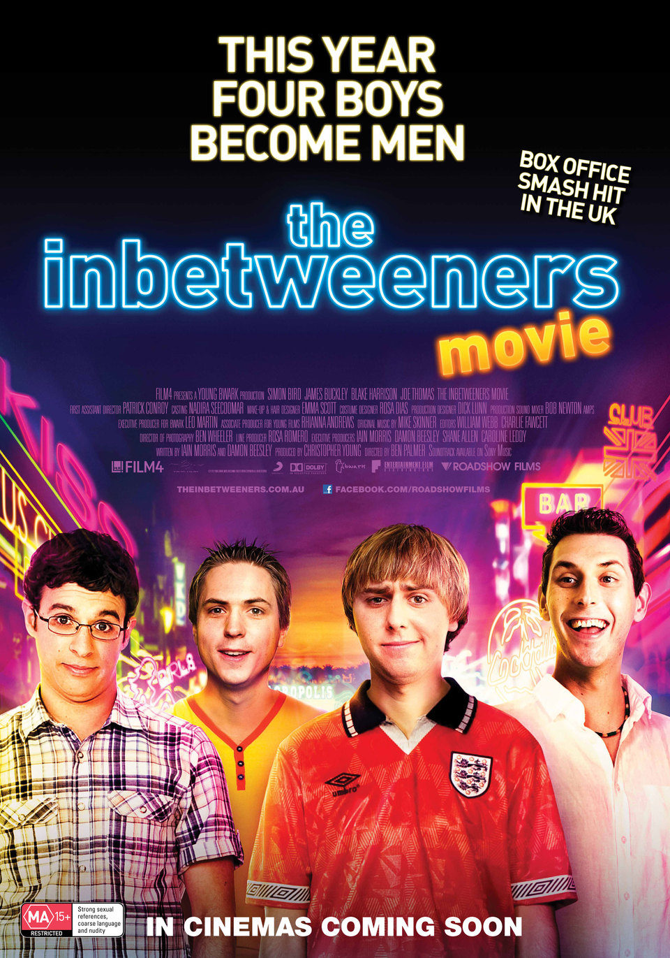 Poster of The Inbetweeners Movie - Australia