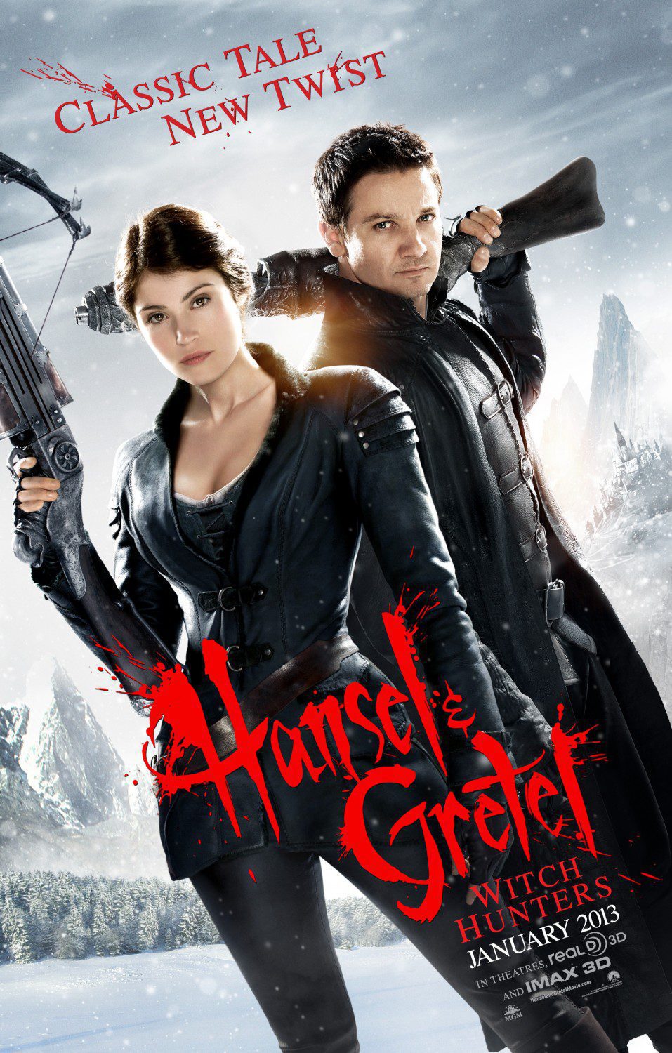 Poster of Hansel and Gretel: Witch Hunters - EEUU