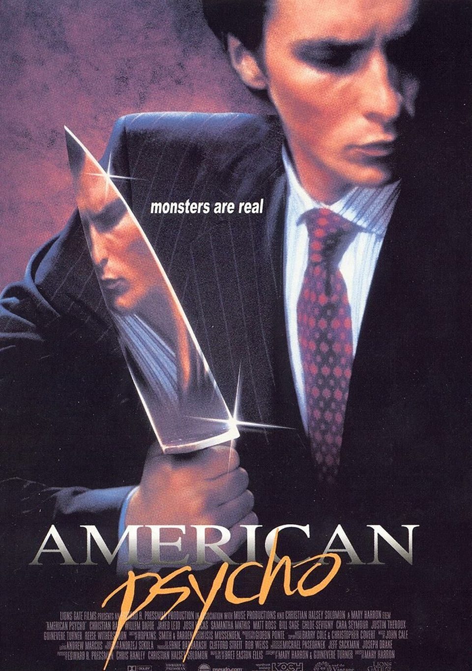 Poster of American Psycho - Estados Unidos
