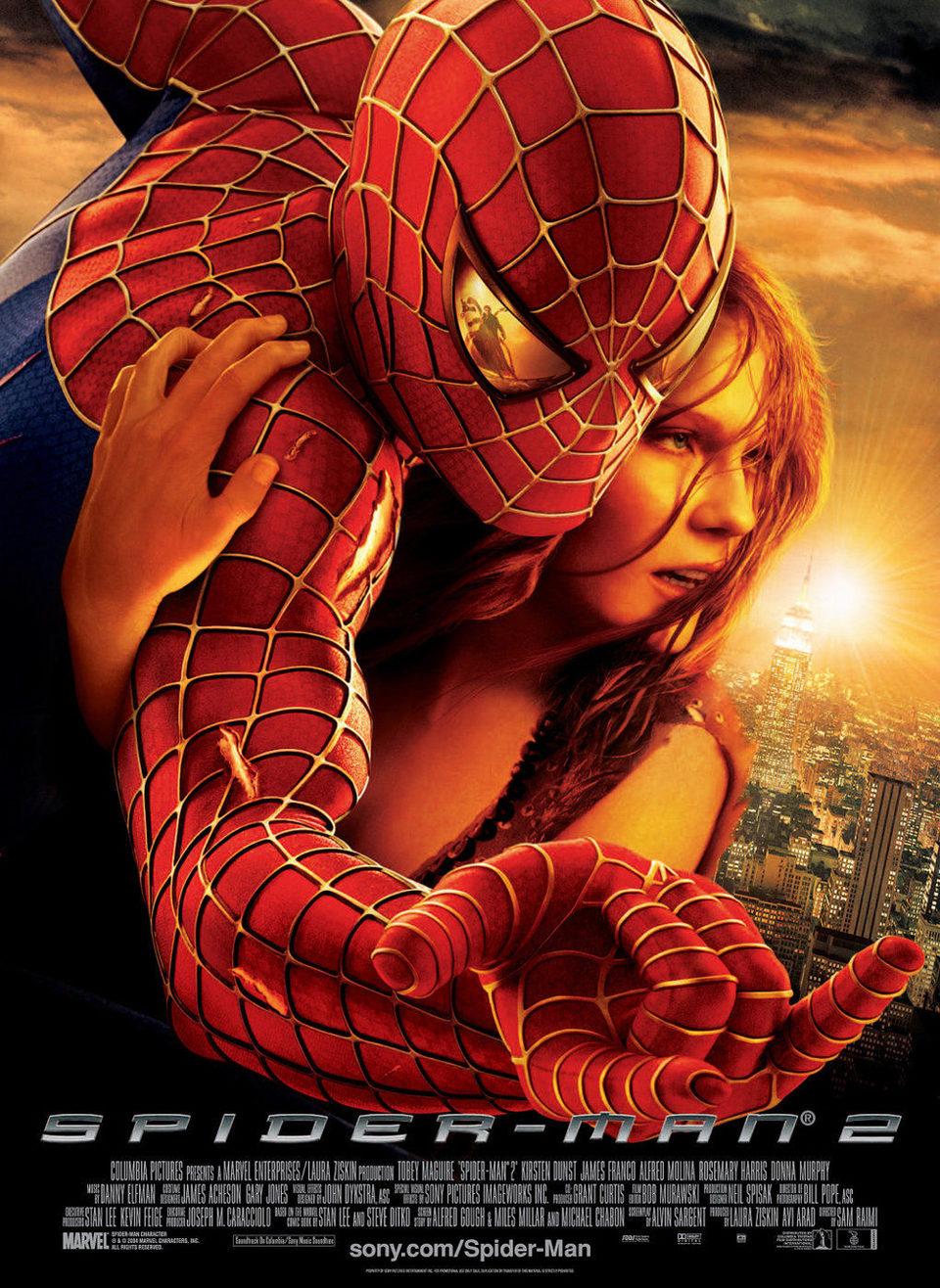 Poster of Spider-Man 2 - Estados Unidos