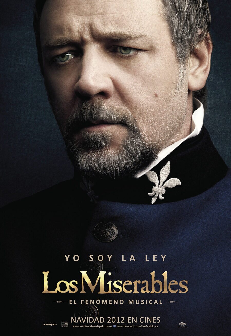 Poster of Les Misérables - Russell Crowe