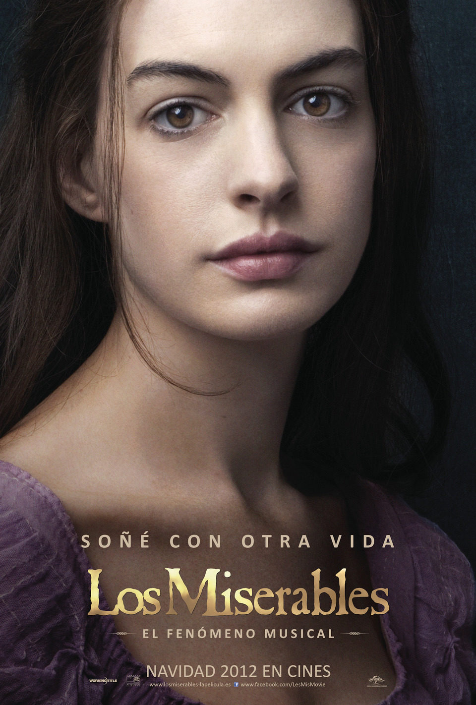 Poster of Les Misérables - Anne Hathaway