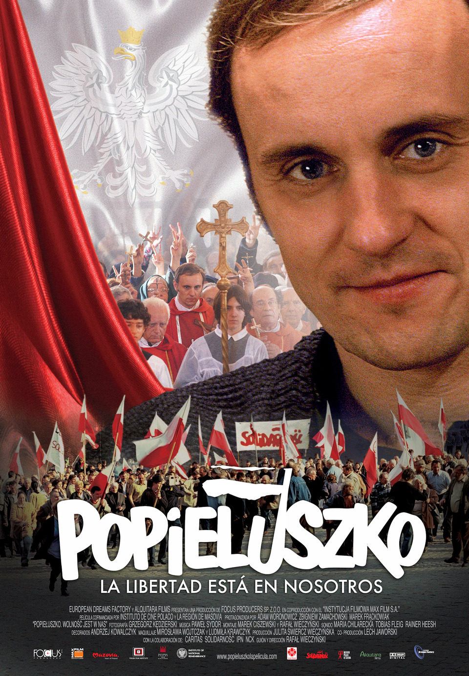 Poster of Popieluszko: Freedom Is Within Us - España