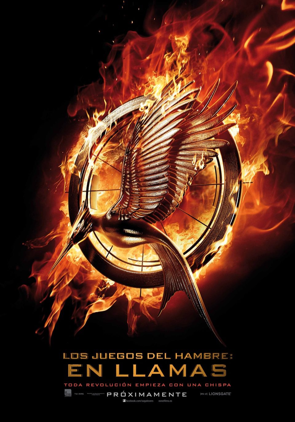 Poster of The Hunger Games: Catching Fire - Teaser España