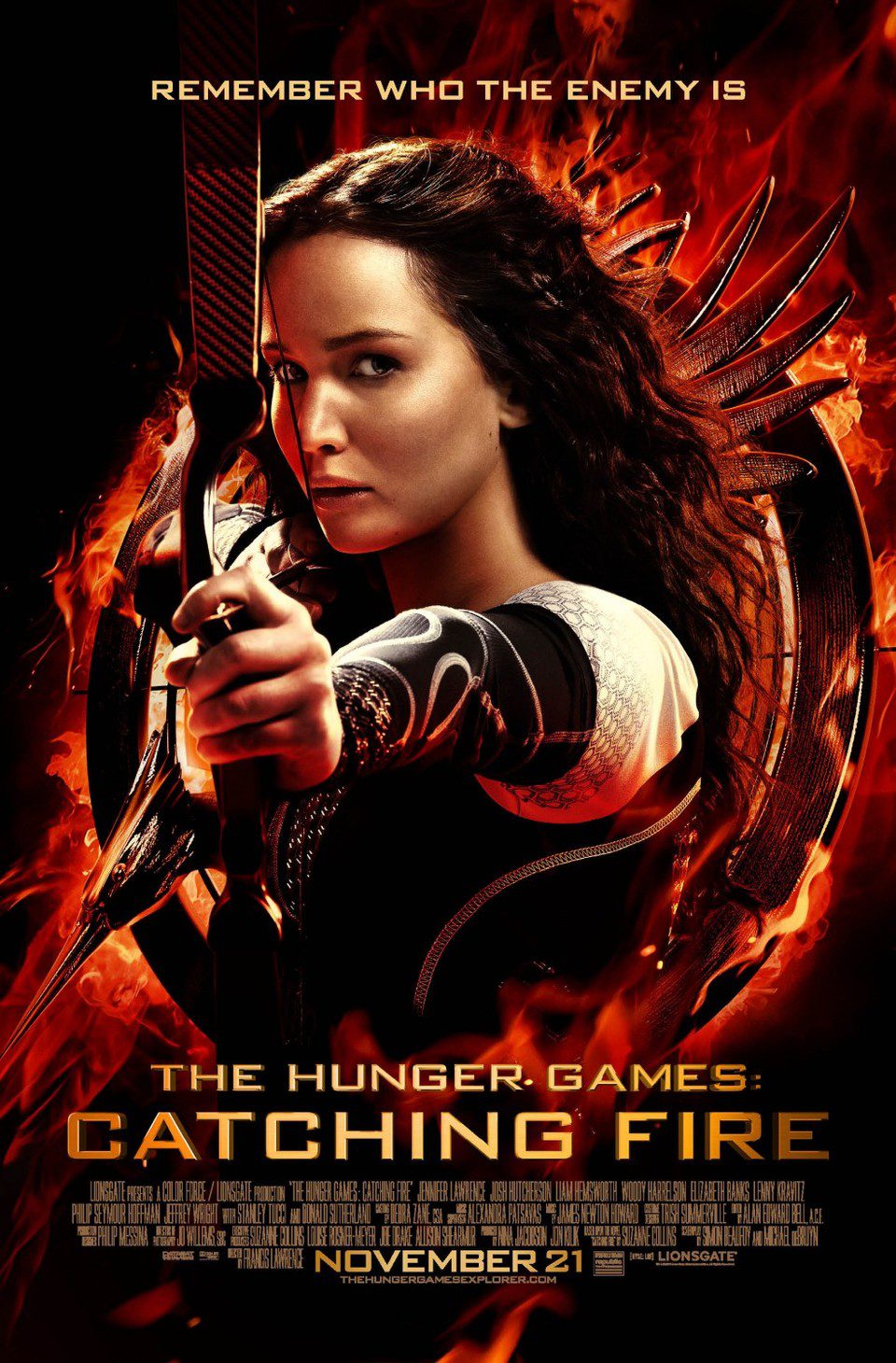 Poster of The Hunger Games: Catching Fire - EEUU 2