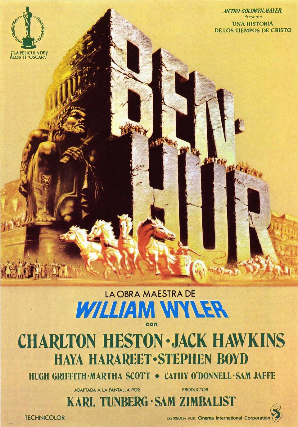 Poster of Ben-Hur - Estados Unidos
