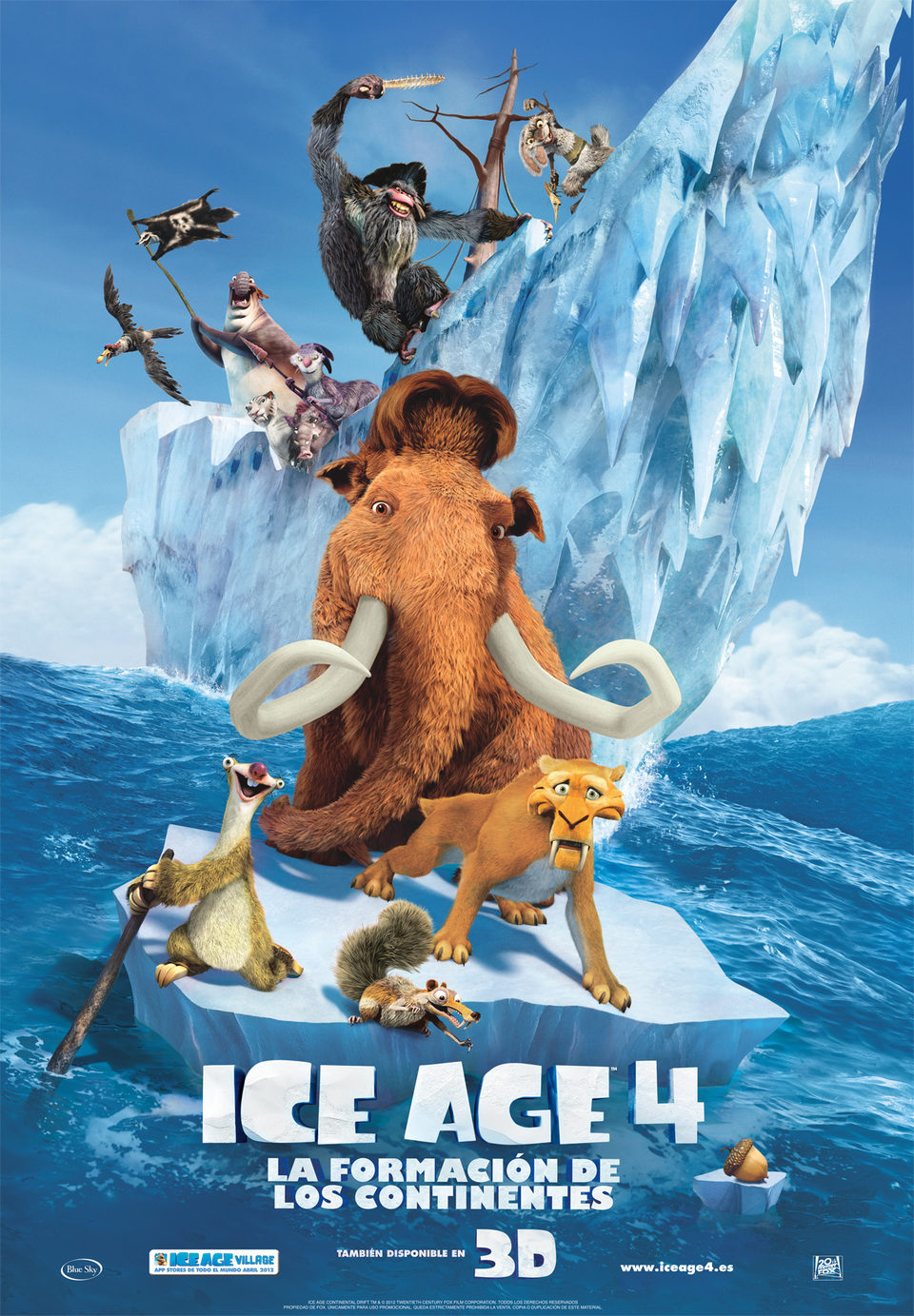 Poster of Ice Age 4: Continental Drift - España