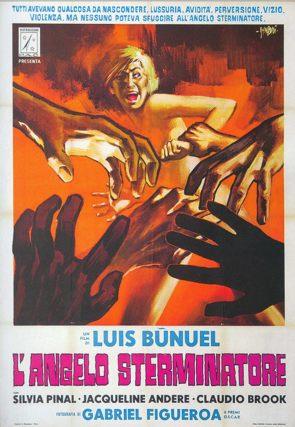 Poster of The Exterminating Angel - Francia