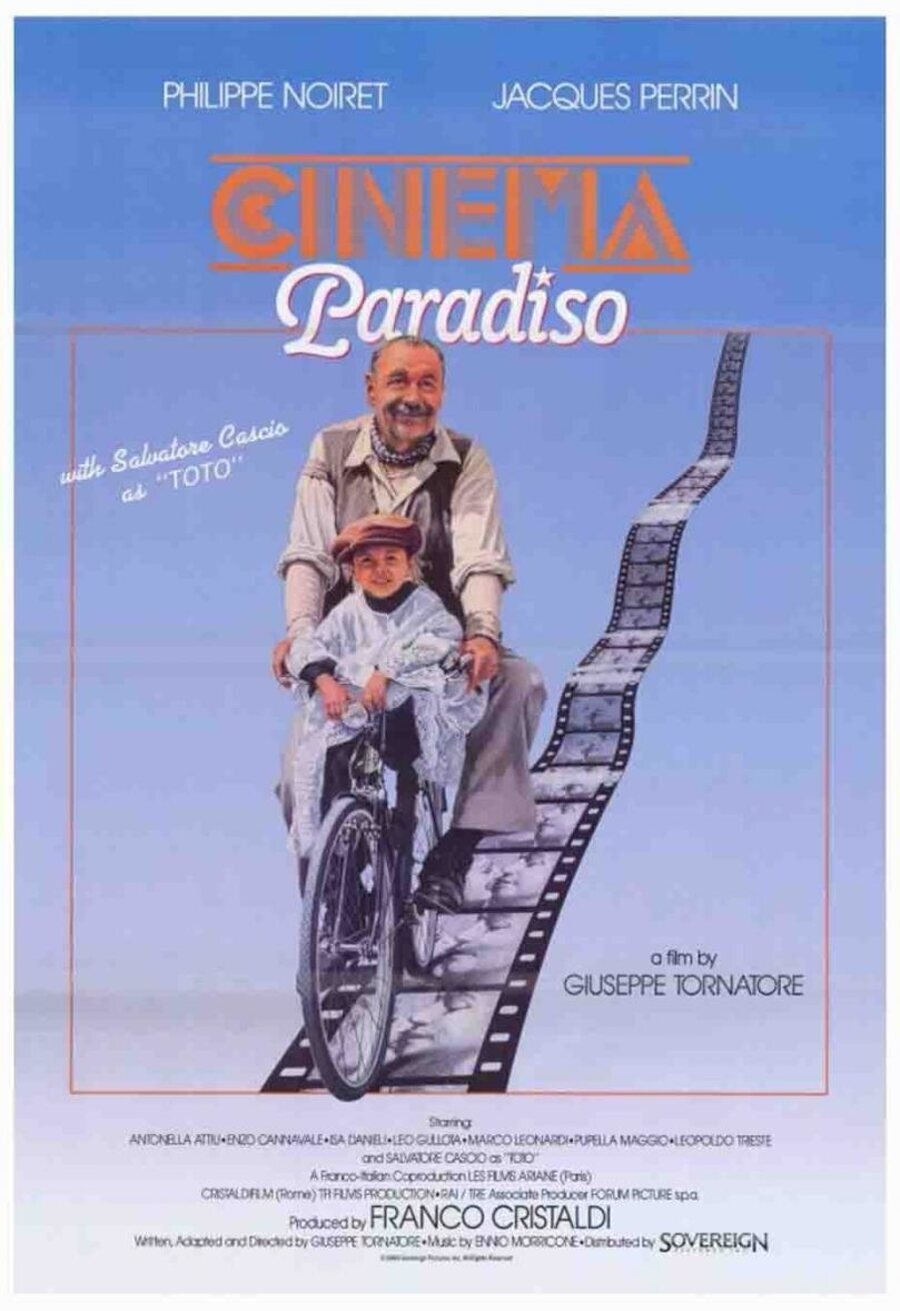 Poster of Cinema Paradiso - Estados Unidos #1