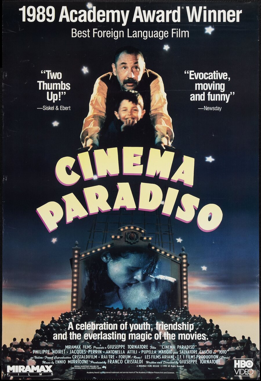 Poster of Cinema Paradiso - Estados Unidos #2