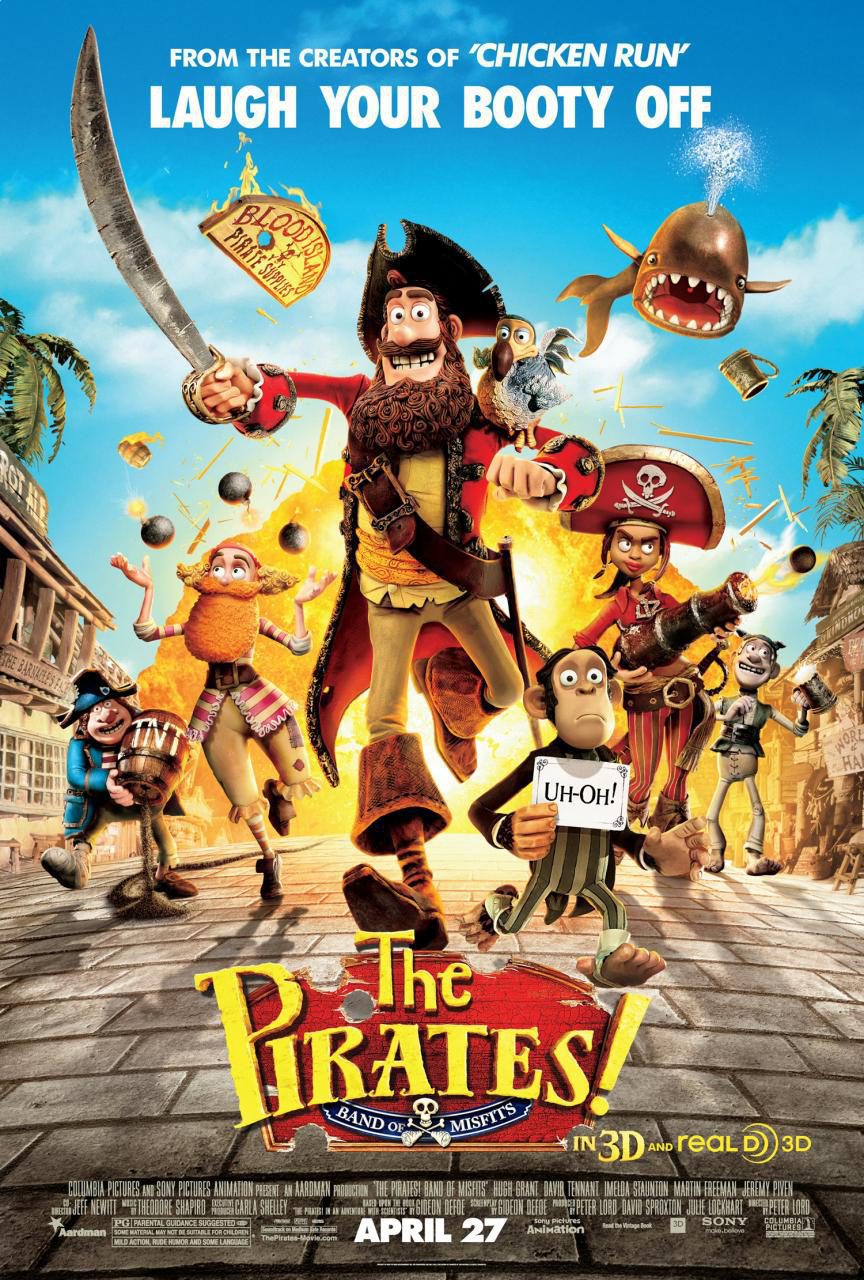 Poster of The Pirates! In an Adventure with Scientists! - EEUU