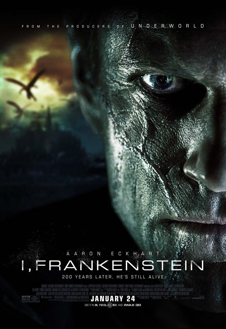 Poster of I, Frankenstein - EEUU #2