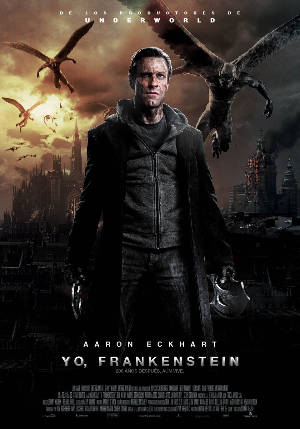 Poster of I, Frankenstein - España