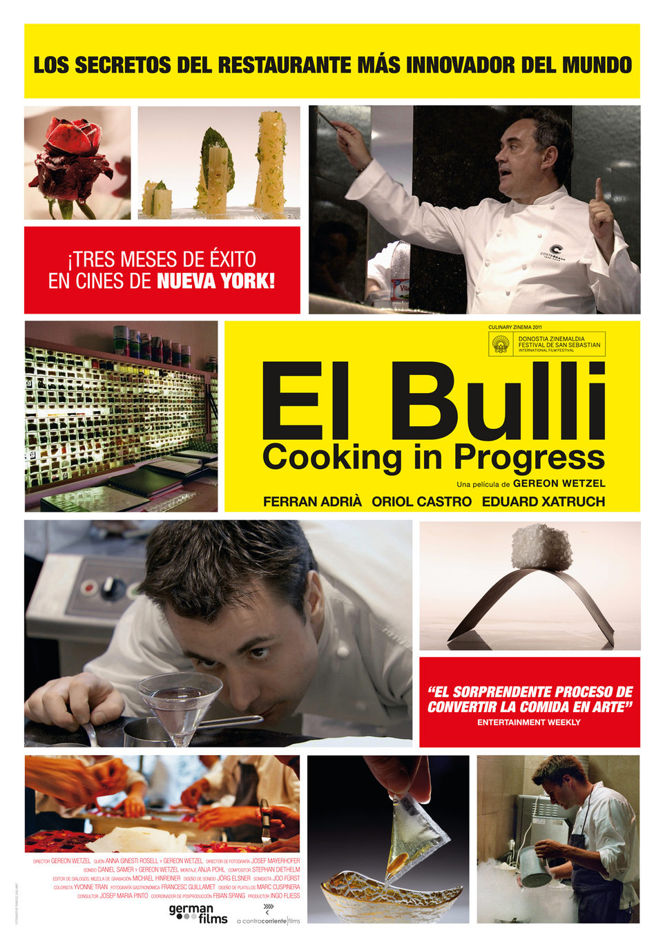 Poster of El Bulli: Cooking in Progress - España