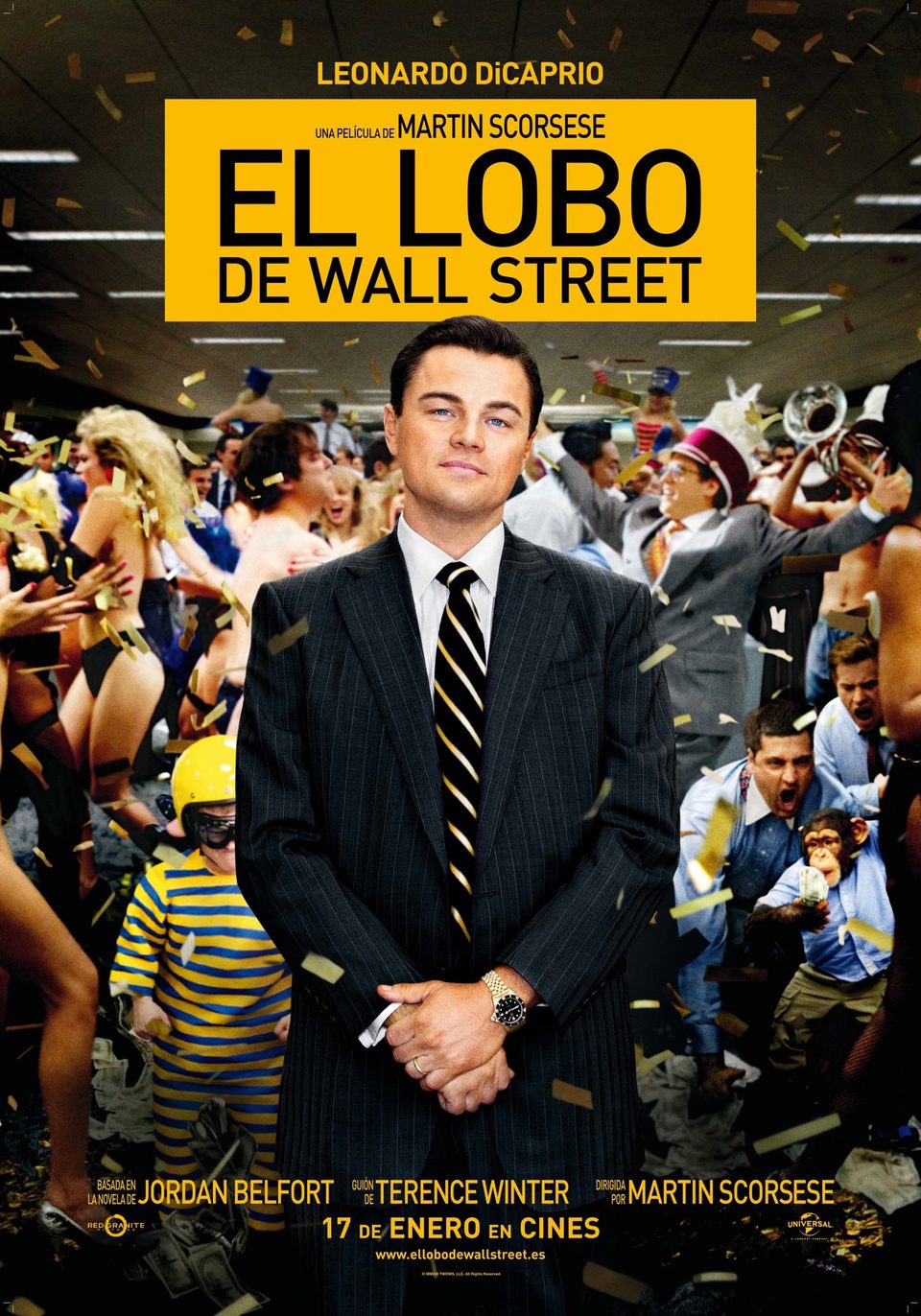Poster of The Wolf of Wall Street - España