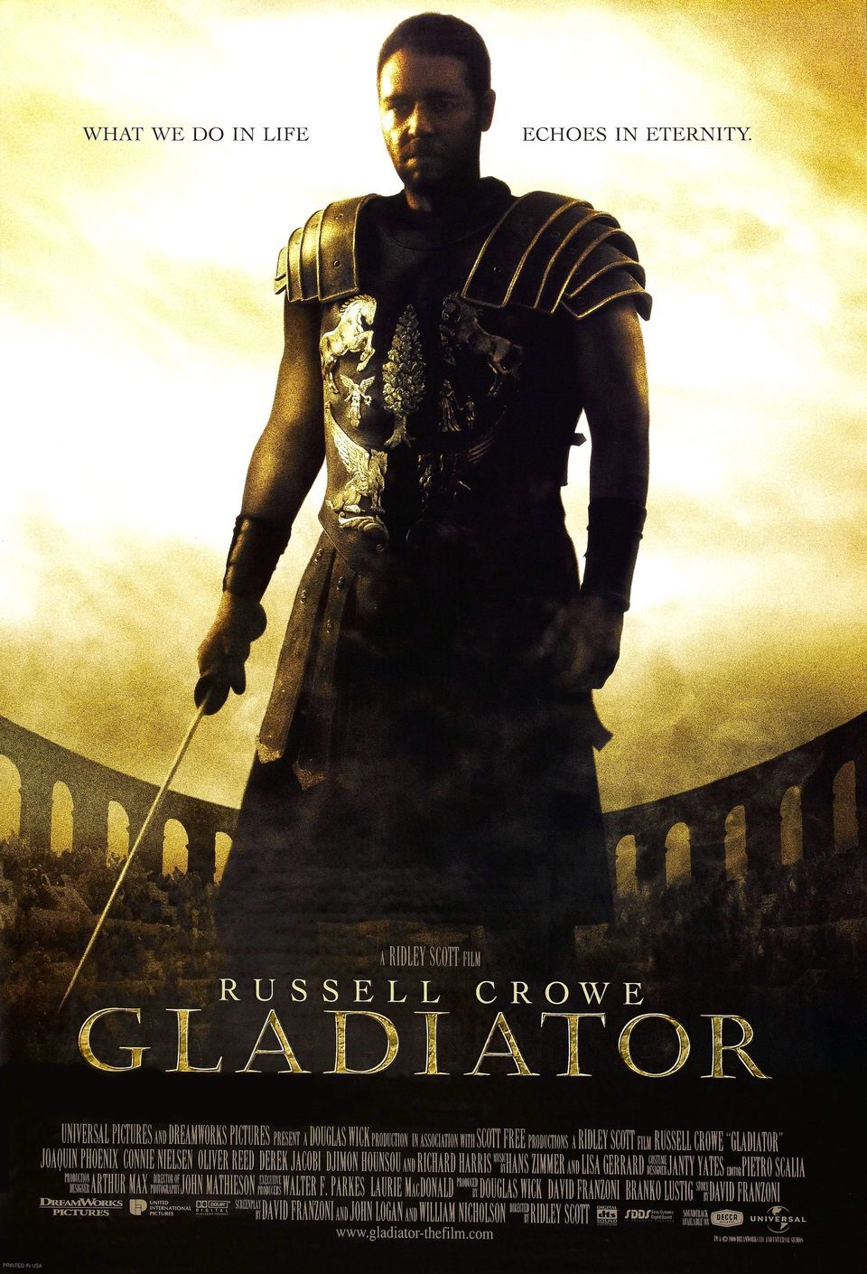 Poster of Gladiator - EEUU