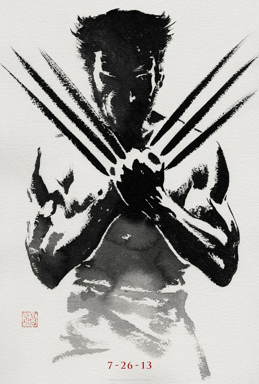 Poster of The Wolverine - Teaser EEUU