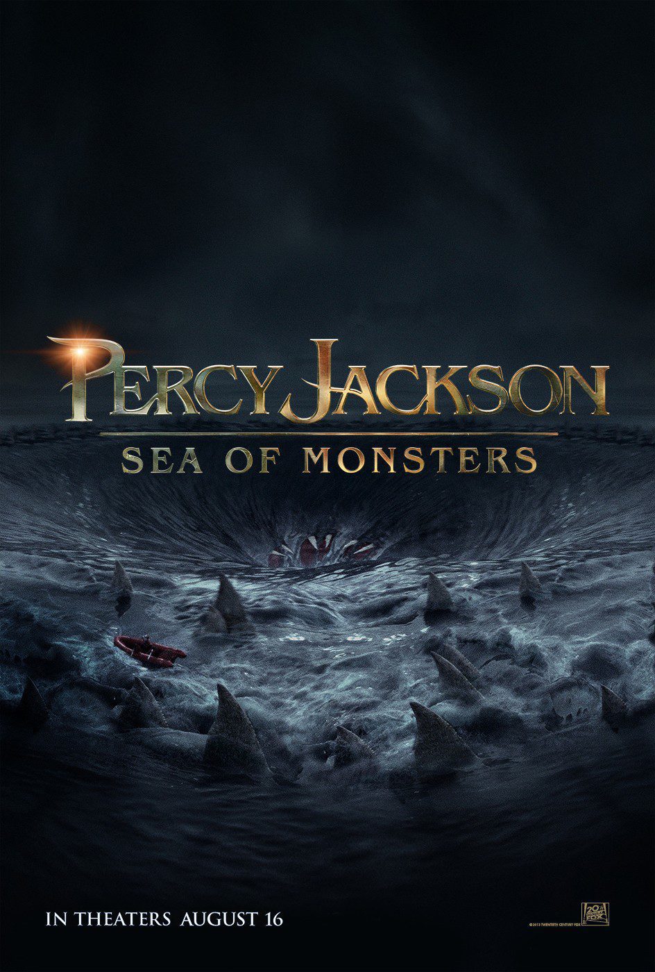 Poster of Percy Jackson & the Olympians: The Sea of Monsters - Teaser EEUU